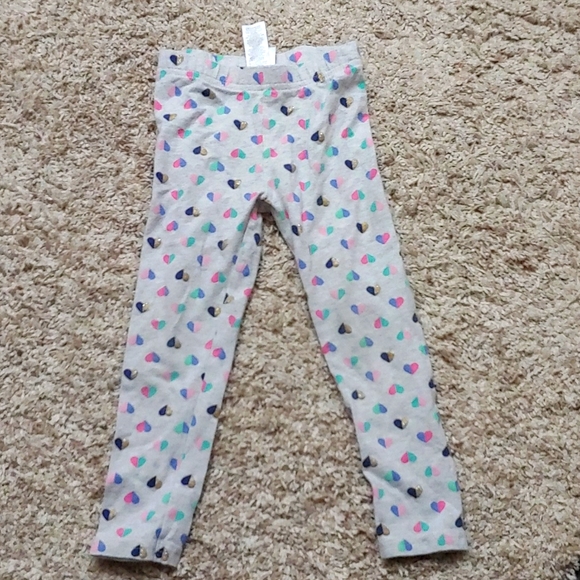 Carter's Heart Leggings - Picture 1 of 3